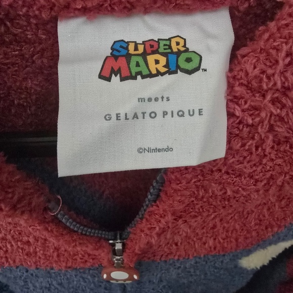 Super Mario × Gelato Pique Mario Zip-Up Hoodie - Picture 5 of 7